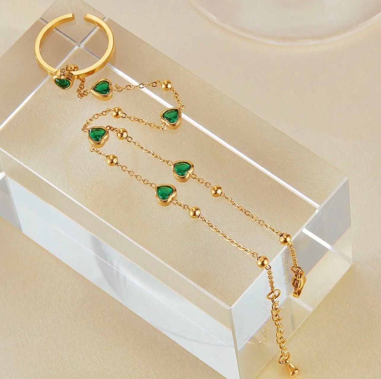 Dune Bracelet and Ring Set - Layalid Jewellery