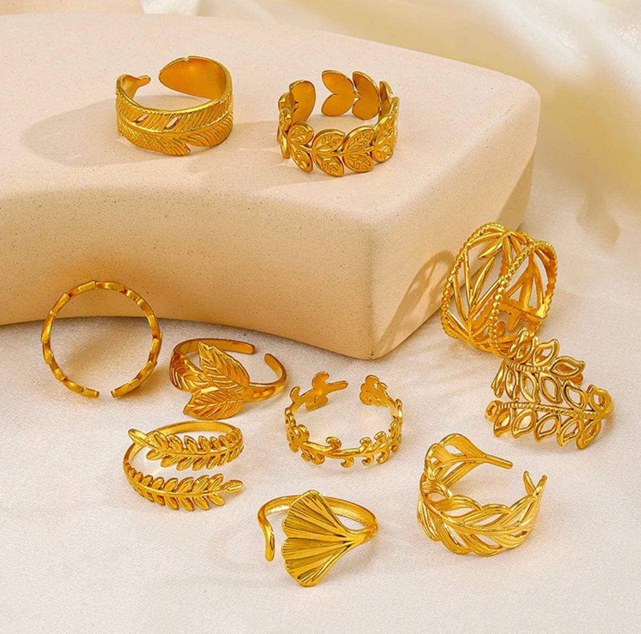 Allure Adjustable Rings - Layalid Jewellery