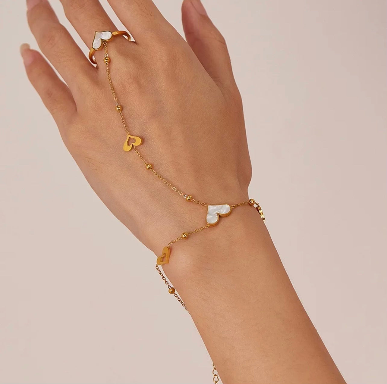 Dune Bracelet and Ring Set