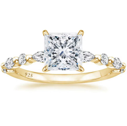 Square Luxe Ring - Layalid Jewellery